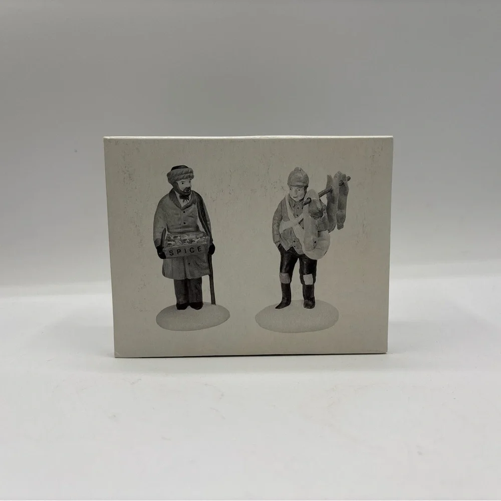 Department 56‎ 1992 Vintage HVC Village Street Peddlers Set of 2 5804-1 Retired